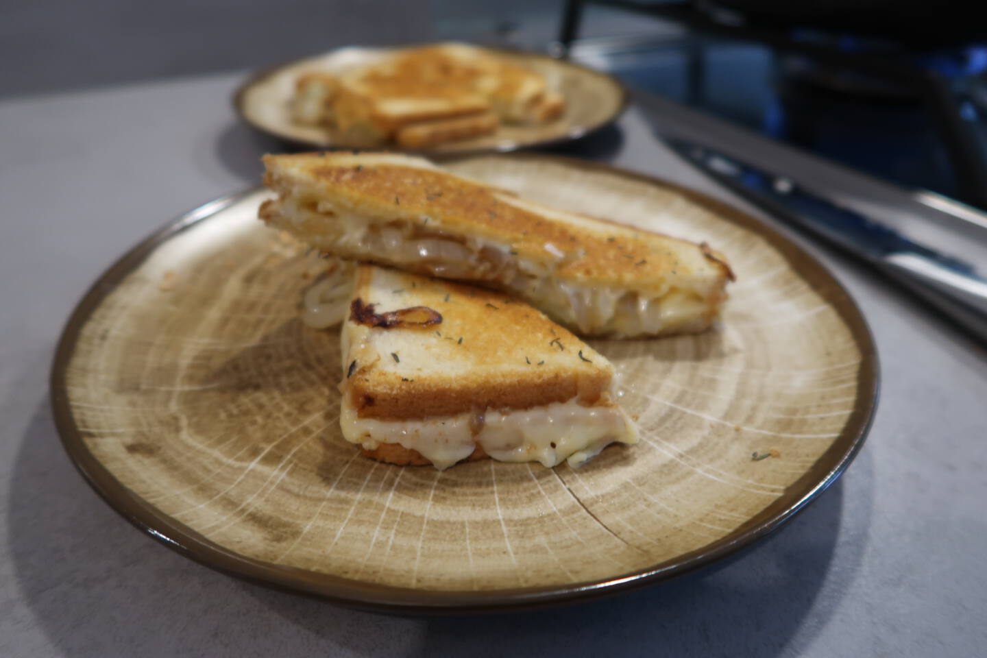 Gaudi´s cheese union sandwich