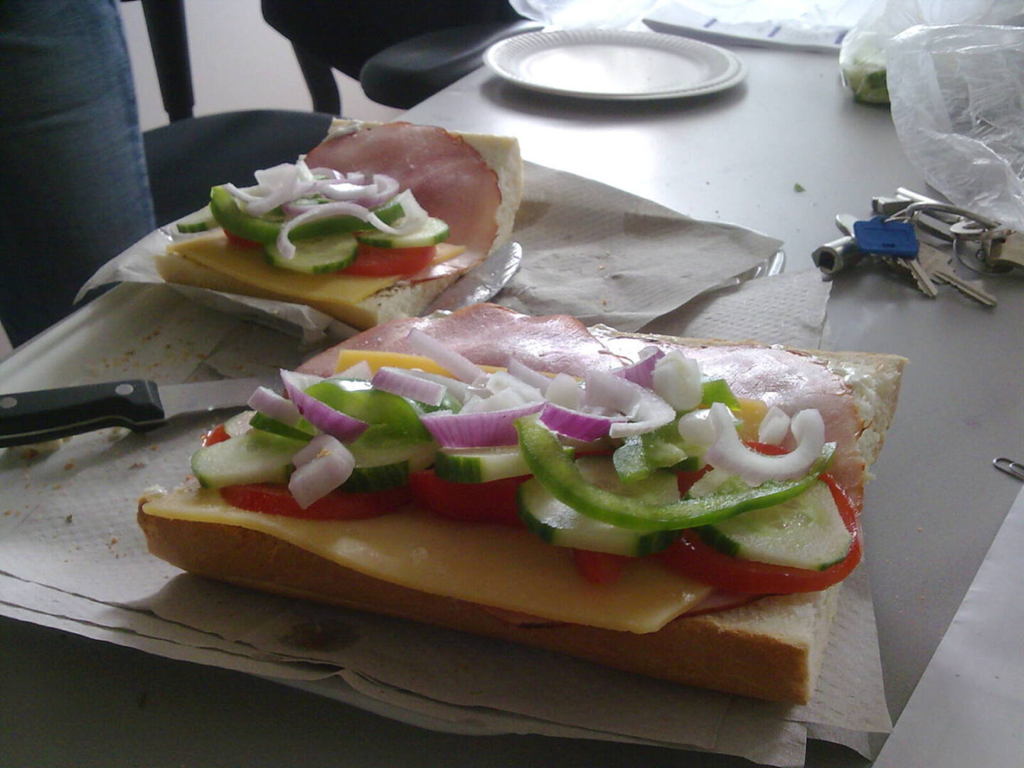 Griekse sandwich van Sandra