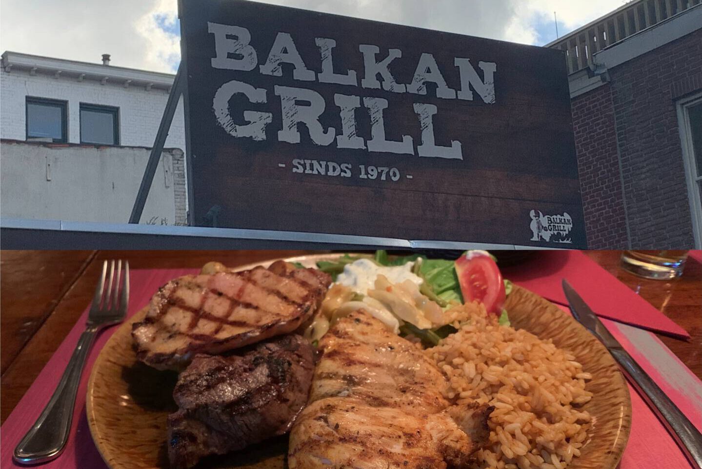 Ons eerste restaurant – De Balkan Grill